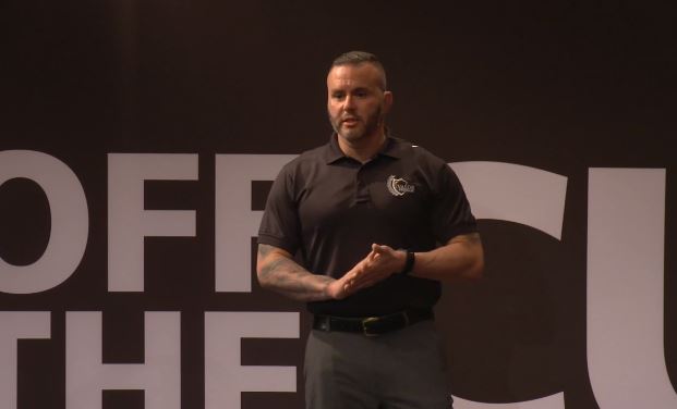 An individual who appears to be in crisis