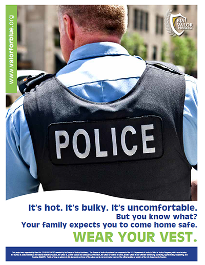 Promotional Poster Image for "Wear Your Vest"