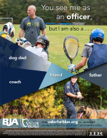 Promotional Poster Image for "Under This Uniform I am a Coach"