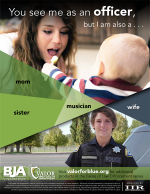 Promotional Poster Image for "Under This Uniform I am a Mom"