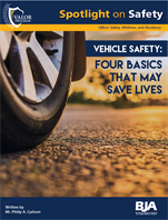 Image for Vehicle Safety: Taking Care of the Basics