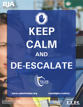 Image for Keep Calm and De-Escalate